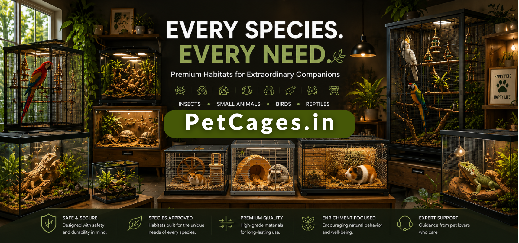 Premium Pet Cages & Enclosures in Chennai. - Chennai's Premium Habitats ...